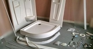 Установка душевой кабины Нефтеюганск, цена от 3010 руб.